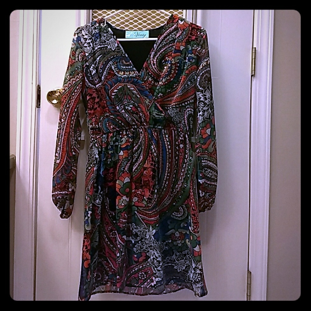 Multicolored dress
